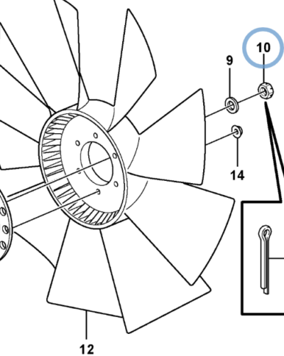 11174158 CASTLE NUT 11174158 CASTLE NUT