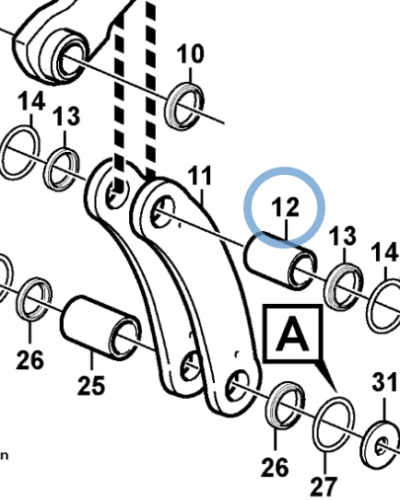 BUSHING 11177045 BUSHING 11177045