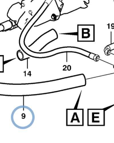 11191538 HYDRAULIC HOSE 11191538 HYDRAULIC HOSE