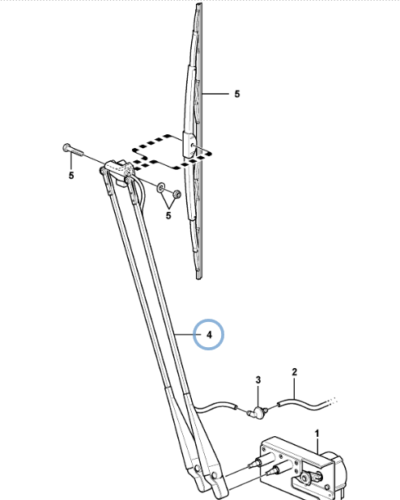 15190478 WINDSHIELD WIPER ARM 15190478 WINDSHIELD WIPER ARM