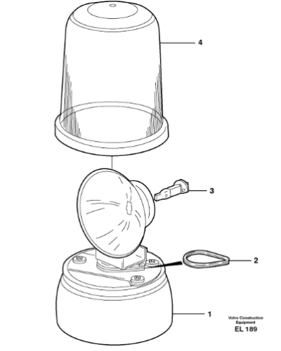 11039291 ROTATING BEACON 11039291 ROTATING BEACON