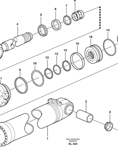 11709026 SEALING KIT TILT CYLINDER 11709026 SEALING KIT TILT CYLINDER