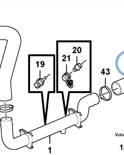 11194431 RADIATOR HOSE 11194431 RADIATOR HOSE