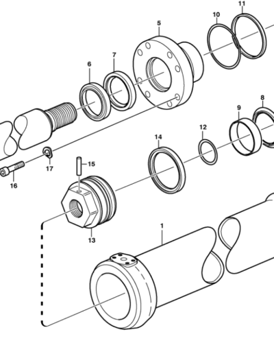 11709029 SEALING KIT STEERING CYLINDER 11709029 SEALING KIT STEERING CYLINDER