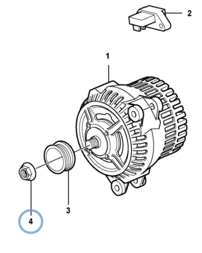 11712384 FLANGE NUT 11712384 FLANGE NUT