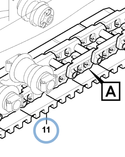 14506689 TRACK SHOE 14506689 TRACK SHOE