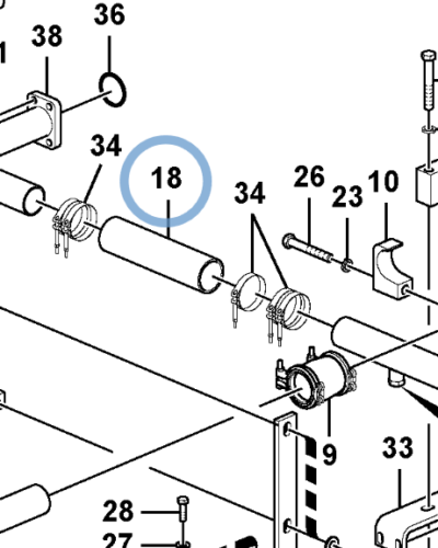 14881385 RUBBER HOSE 14881385 RUBBER HOSE