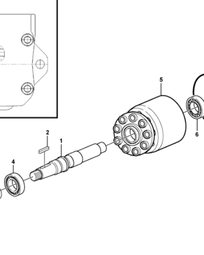 11410665 HYDRAULIC MOTOR 11410665 HYDRAULIC MOTOR