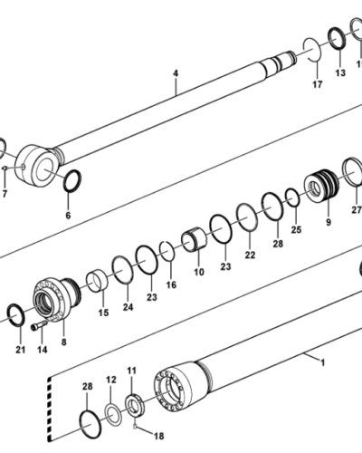 14589132 SEAL KIT BUCKET CYLINDER 14589132 SEAL KIT BUCKET CYLINDER