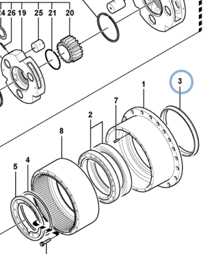 14601683 SEALING RING 14601683 SEALING RING