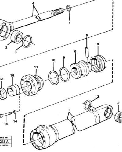 11990050 SEALING KIT STEERING CYLINDER 11990050 SEALING KIT STEERING CYLINDER