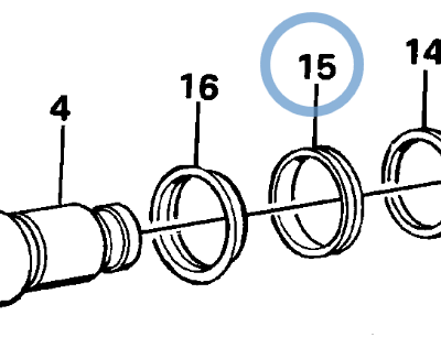 11005107 PISTON ROD SEAL 11005107 PISTON ROD SEAL