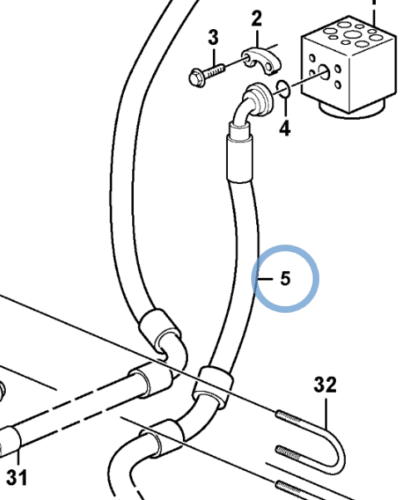 11411839 HOSE ASSEMBLY 11411839 HOSE ASSEMBLY