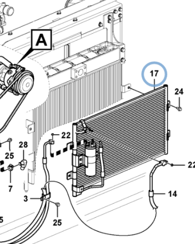 14602245 CONDENSOR 14602245 CONDENSOR