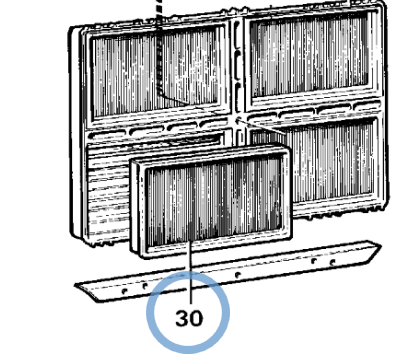 11007388 CAB AIR FILTER 11007388 CAB AIR FILTER