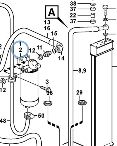 11713138 FILTER HOUSING 11713138 FILTER HOUSING