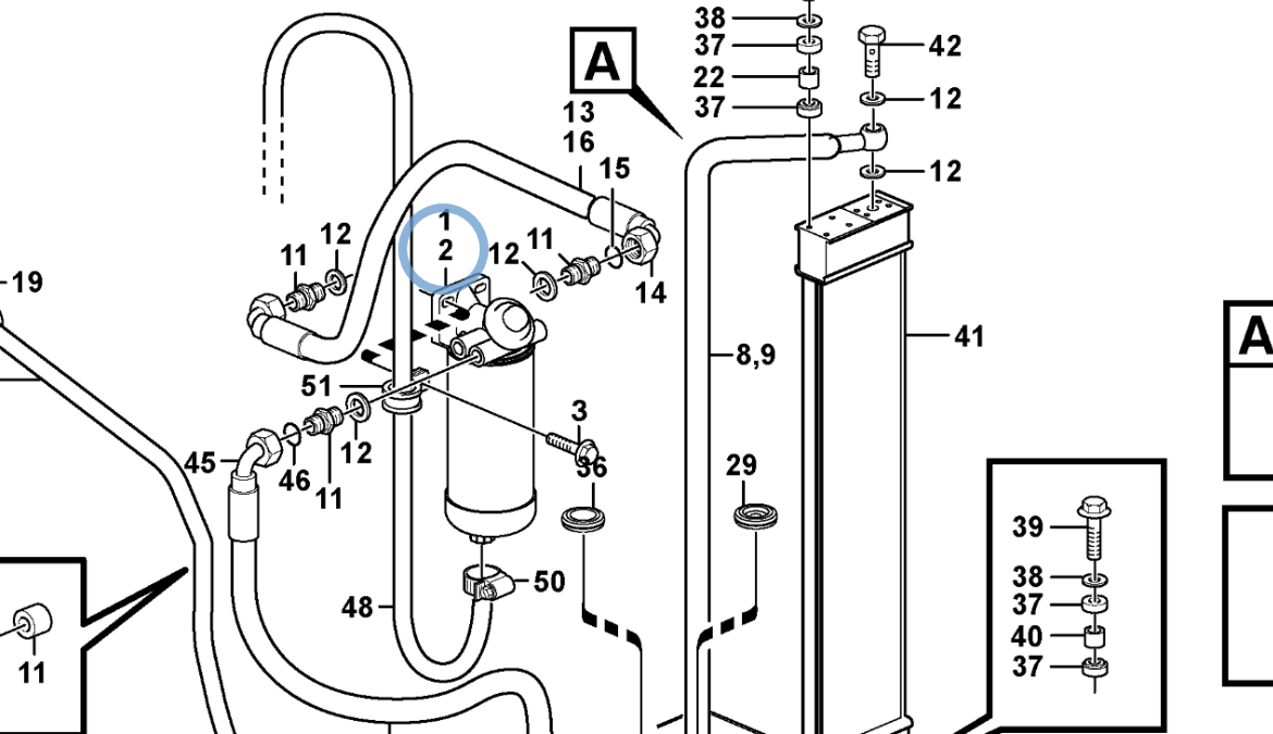 11713138 FILTER HOUSING 11713138 FILTER HOUSING