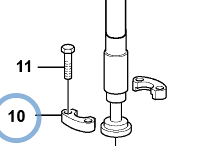 11015455 FLANGE HALF 11015455 FLANGE HALF