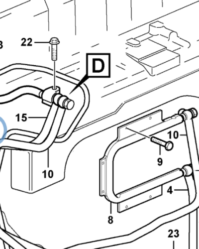15017879 FUEL PIPE 15017879 FUEL PIPE