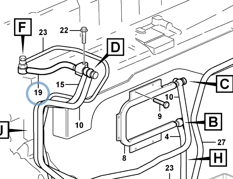 15017879 FUEL PIPE 15017879 FUEL PIPE