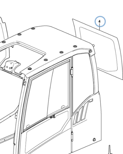 11204727 REAR WINDOW 11204727 REAR WINDOW