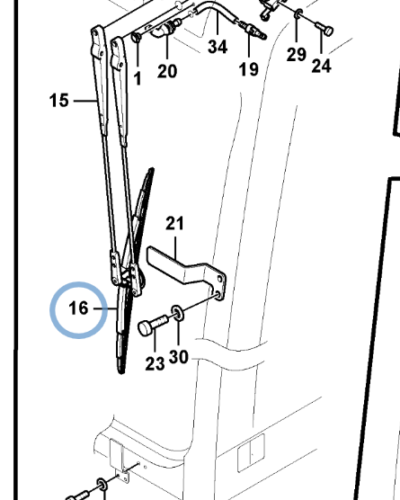 14632032 WIPER BLADE 14632032 WIPER BLADE