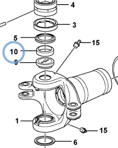 16858463 SPACER RING 16858463 SPACER RING