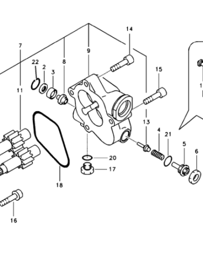 14535458 GEAR PUMP 14535458 GEAR PUMP