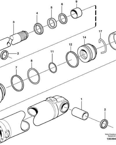 11709832 SEALING KIT TILT CYLINDER 11709832 SEALING KIT TILT CYLINDER