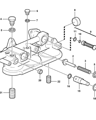 11127489 OIL FILTER HOUSING 11127489 OIL FILTER HOUSING