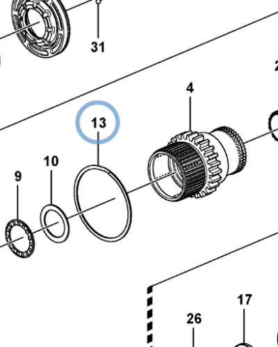 11418485 LOCK RING 11418485 LOCK RING