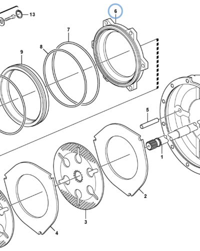 11716583 BRAKE PISTON 11716583 BRAKE PISTON
