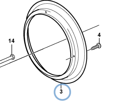 11030271 OIL DEFLECTOR RING 11030271 OIL DEFLECTOR RING