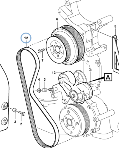 11128849 MULTI-RIB BELT 11128849 MULTI-RIB BELT