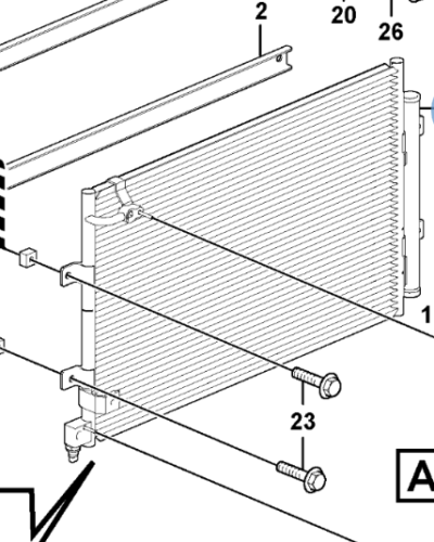 14645543 CONDENSOR 14645543 CONDENSOR