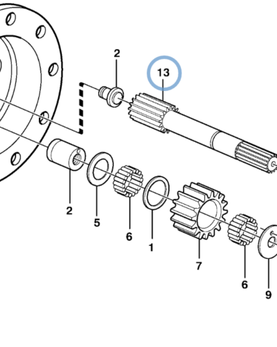 11709379 SHAFT 11709379 SHAFT