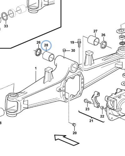 11716618 BUSHING 11716618 BUSHING