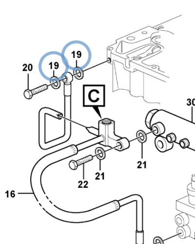 993605 COPPER WASHER 993605 COPPER WASHER