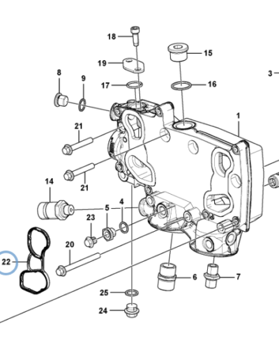 21611489 GASKET 21611489 GASKET