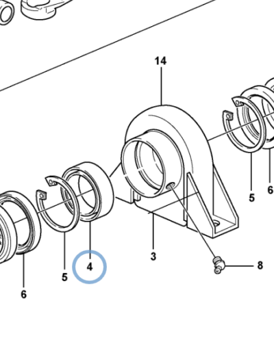 6212888 SUPPORT BEARING 6212888 SUPPORT BEARING