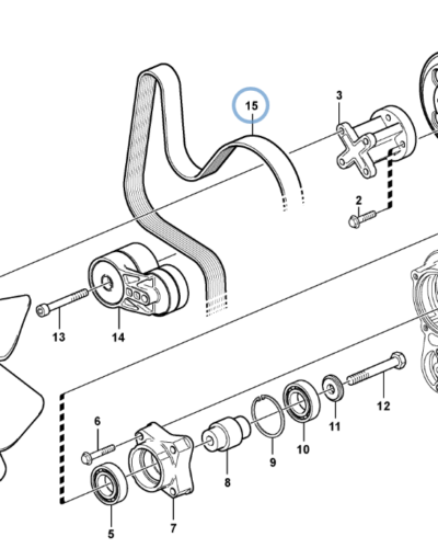 21454048 MULTI-RIB BELT 21454048 MULTI-RIB BELT