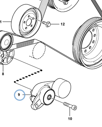 21479276 BELT TENSIONER 21479276 BELT TENSIONER