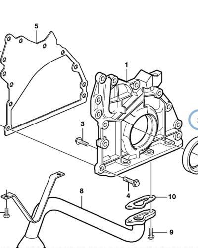 21496591 CRANKSHAFT SEAL 21496591 CRANKSHAFT SEAL
