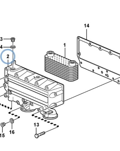 21590865 OIL COOLER 21590865 OIL COOLER