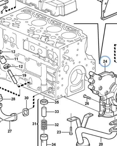 21600207 OIL PUMP 21600207 OIL PUMP