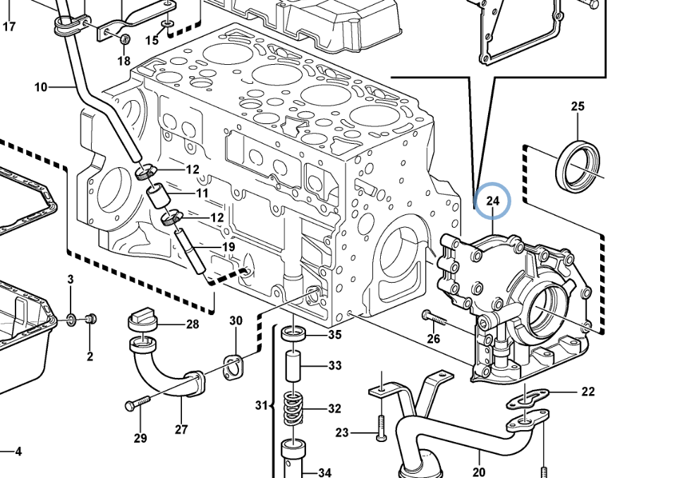 21600207 OIL PUMP - Strong Machines