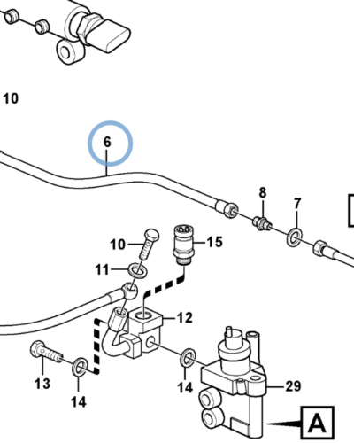 21602040 HOSE ASSEMBLY 21602040 HOSE ASSEMBLY