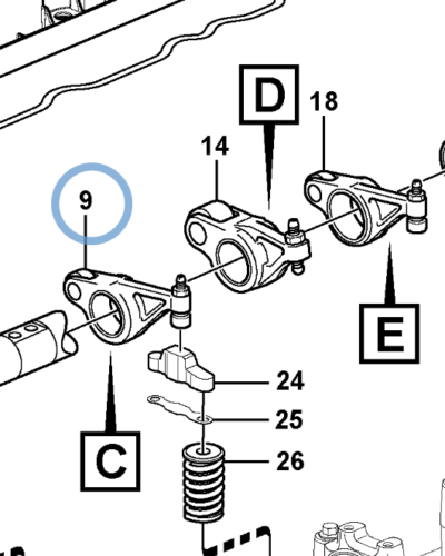 21637266 ROCKER ARM 21637266 ROCKER ARM