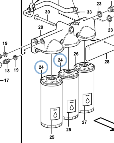 21707133 OIL FILTER 21707133 OIL FILTER