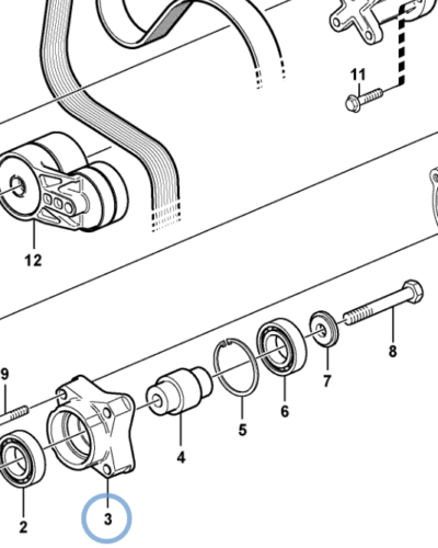 21901728 BEARING BRACKET 21901728 BEARING BRACKET